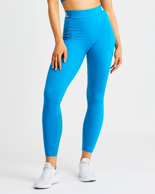 AYBL Allenamento Leggings Aqua | VINOW-1508