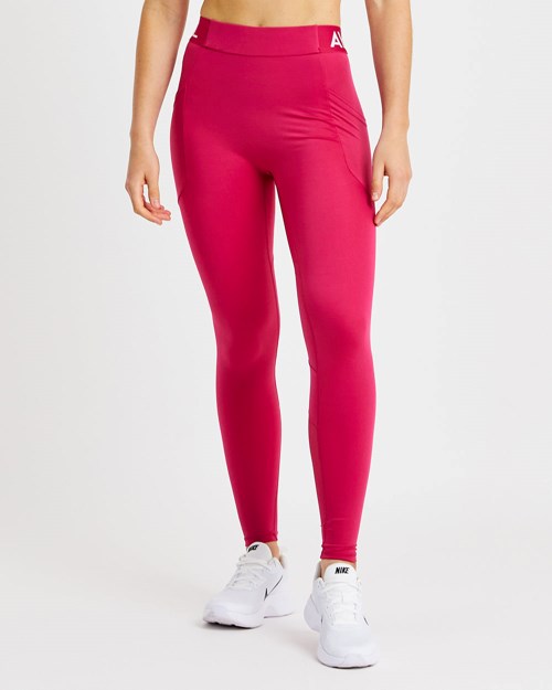 AYBL Allenamento Leggings Raspberry | FQHPI-8132