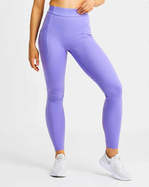 AYBL Allenamento Leggings Viola | UWFYR-7489