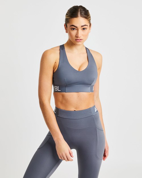 AYBL Allenamento Sports Bra Grigie | SIKNM-8706