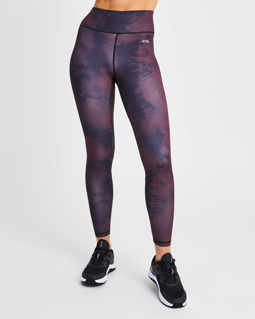 AYBL Core Leggings Rosse | GBRYI-1789