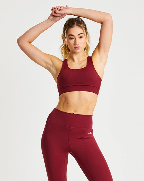 AYBL Core Sports Bra Mauve Wine | KDURL-7602