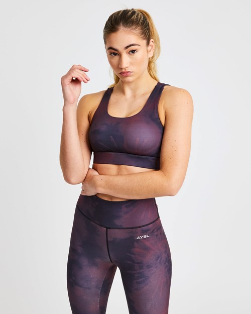 AYBL Core Sports Bra Rosse | JBSWE-8032