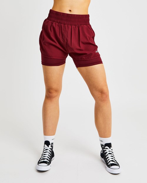 AYBL Define Shorts Wine | OKERT-8325