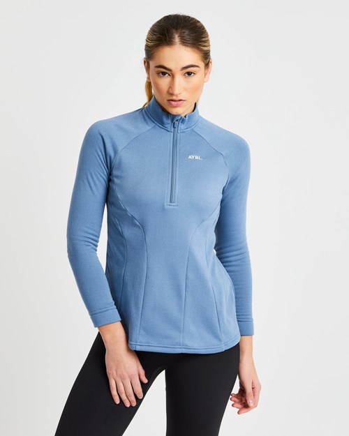 AYBL Effortless Fleece Blu | HYGSQ-4593