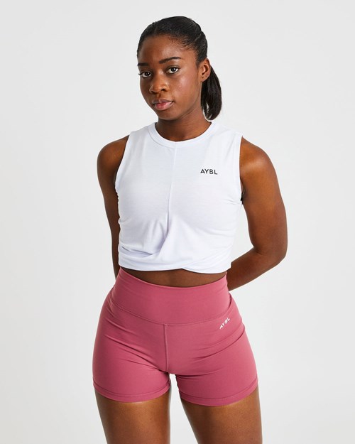 AYBL Element Twist Vest Bianche | AVRTF-0435