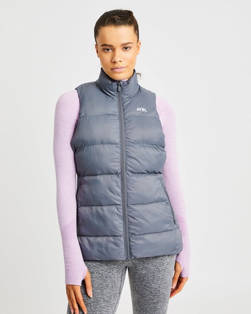 AYBL Everyday Gilet Charcoal | IHWJG-4329