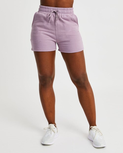 AYBL Everyday Oversized Shorts Muted Mauve | MUECJ-4267