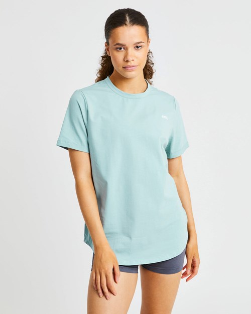 AYBL Everyday Oversized T Shirt Soft Sage | GTSEO-8705