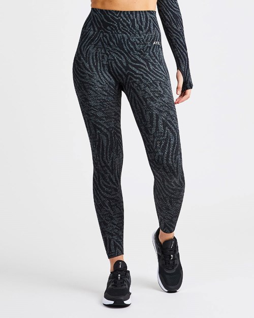 AYBL Evolve Animal Seamless Leggings Nere | FIPBG-6038