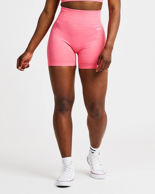 AYBL Evolve Speckle Seamless Shorts Corallo Rosa | ORGXL-7539