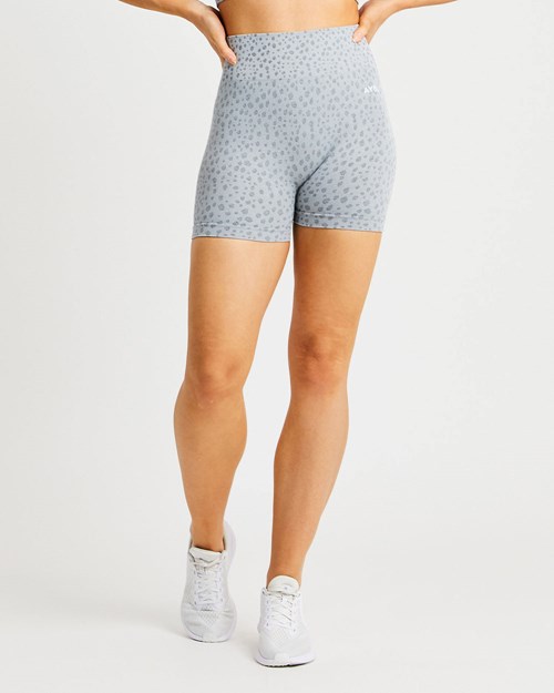 AYBL Evolve Speckle Seamless Shorts Grigie Chiaro | QVPUK-2758