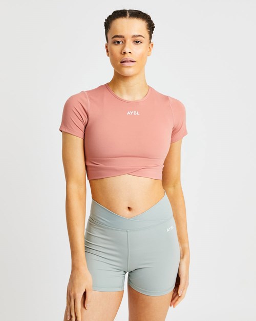 AYBL Flow Crop Top Rosa | ECPRX-7603