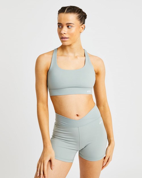 AYBL Flow Sports Bra Verdi | PQAFW-7528