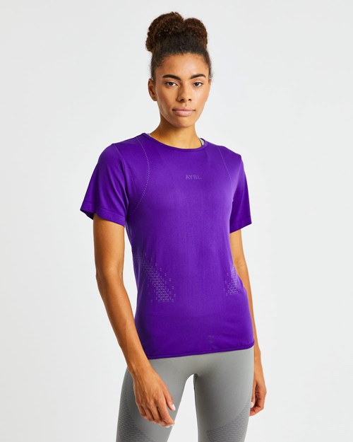 AYBL Ignite T Shirt Viola | LIHMP-1247
