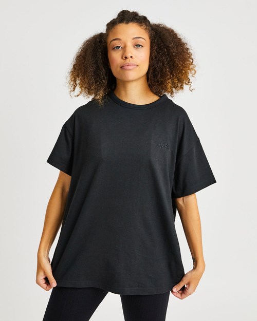 AYBL Luxe T Shirt Nere | CVSPT-9324