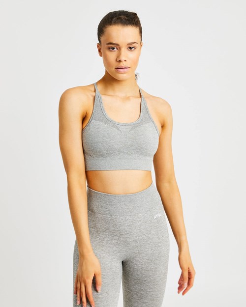 AYBL Motion Seamless Sports Bra Khaki | TBMGR-5403