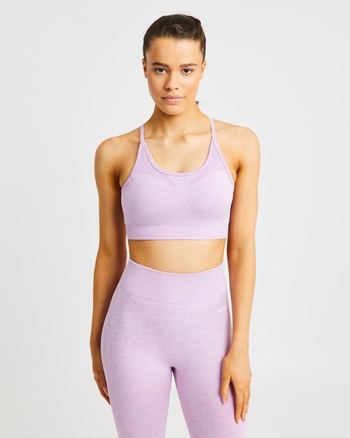 AYBL Motion Seamless Sports Bra Rosa | PJLKE-6198
