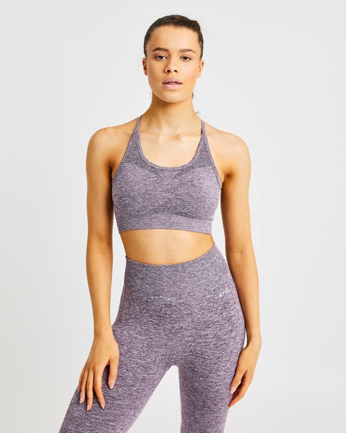 AYBL Motion Seamless Sports Bra Viola | YIXVE-6425
