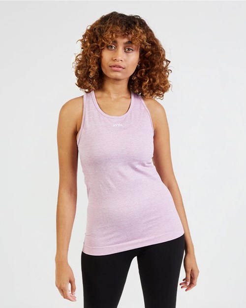 AYBL Motion Seamless Vest Rosa | XKDVQ-2487