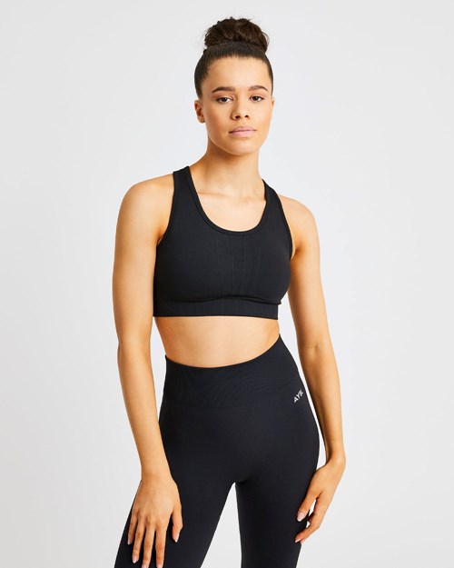 AYBL Pulse Seamless Sports Bra Nere | RPTLW-1624