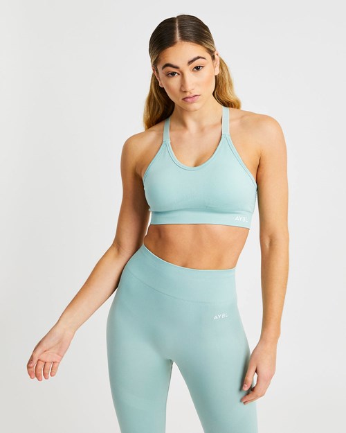 AYBL Reform Seamless Sports Bra Verdi | UXPAE-0283