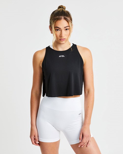 AYBL Strive Crop Vest Nere | GHBDN-3016